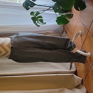 Vintage Work pants plaid Mob Wife Trousers High waisted